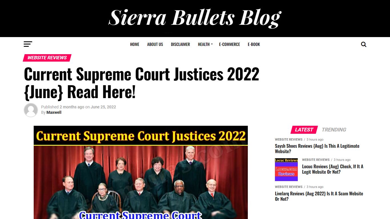 Current Supreme Court Justices 2022 {June} Read Here!